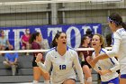 VB vs RIC  Wheaton Women's Volleyball vs Rhode Island College. - Photo by Keith Nordstrom : Wheaton, Volleyball, VB